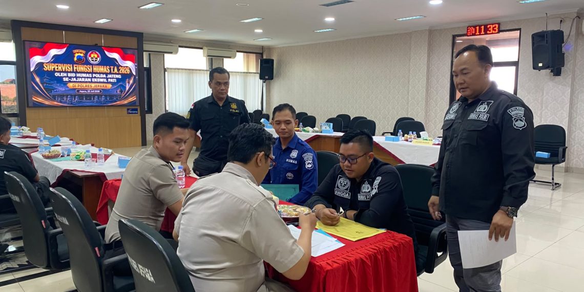 Si Humas Polres Rembang Ikuti Supervisi Fungsi Humas TA 2026, Tingkatkan Profesionalisme Kehumasan Polri