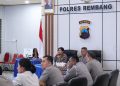 Wakapolres Rembang Pimpin Rapat Tindak Lanjut Temuan Audit Kinerja, Perkuat Akuntabilitas dan Kinerja Organisasi