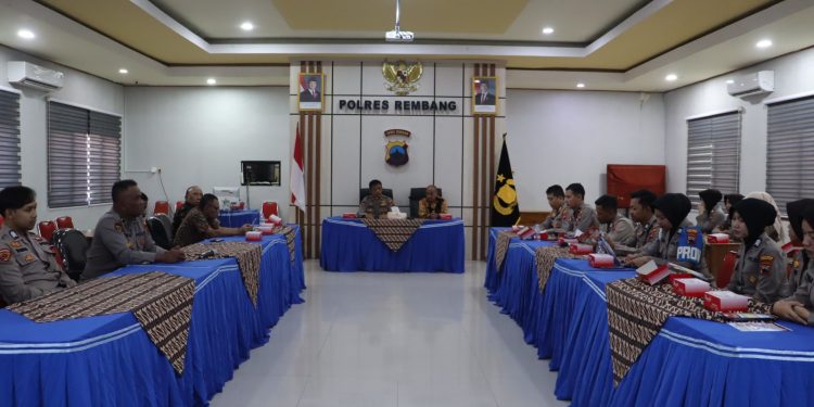 Polres Rembang Terima Sosialisasi Penerimaan Mahasiswa Baru Universitas 17 Agustus Semarang
