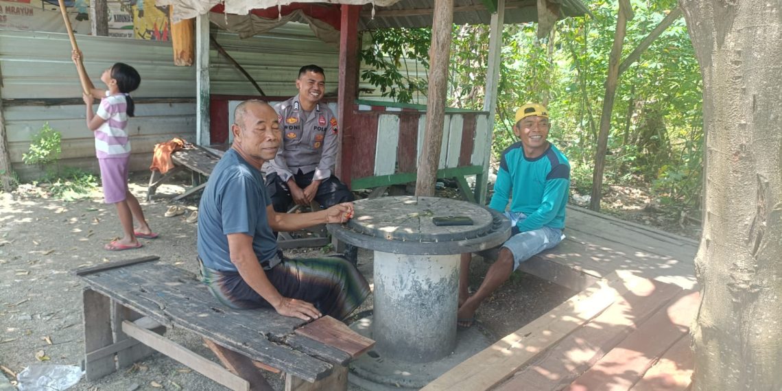 Polsek Sale Perkuat Kamtibmas Melalui Sambang Warga di Desa Mrayun