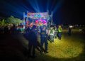 Polres Rembang Amankan Pertunjukan Dangdut Shaun The Sheep di Desa Wiroto