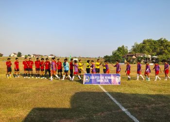 Polsek Kaliori Polres Rembang Amankan Babak Penyisihan Liga PSSI Kabupaten Rembang 2026