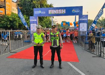 Polres Rembang Amankan Rembang City Run 2026, Semarakkan HUT ke-285 Kabupaten Rembang