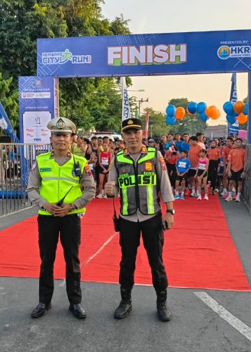 Polres Rembang Amankan Rembang City Run 2026, Semarakkan HUT ke-285 Kabupaten Rembang
