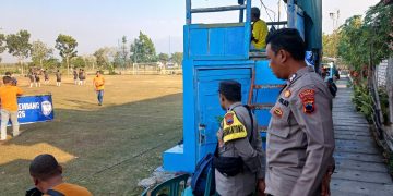 PERSIPU Punjulharjo Melaju Mulus, Polsek Pancur Amankan Jalannya Kompetisi Liga PSSI Rembang 2026