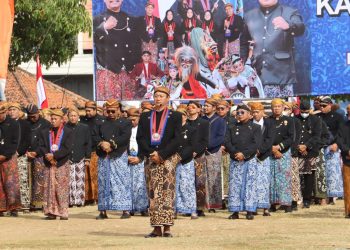 Kasat Samapta Polres Rembang Jadi Komandan Upacara Hari Jadi Kabupaten Rembang ke-285