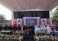 Kapolres Rembang Hadiri Upacara Hari Jadi Kabupaten Rembang ke-285 dengan Busana Adat Jawa