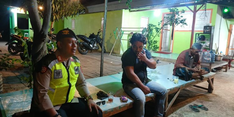 Polsek Sarang Cek Siskamling, Ajak Warga Babaktulung Perkuat Keamanan Lingkungan
