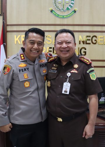 Baru Menjabat, Kapolres Rembang Jalin Silaturahmi dengan Kepala Kejaksaan Negeri Rembang