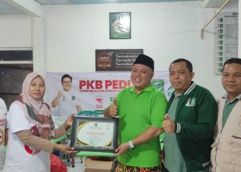 Anggota DPRD Kabupaten Pati, Kastomo: Hari Jadi Partai Momen Memberikan Manfaat Nyata Bagi Masyarakat.