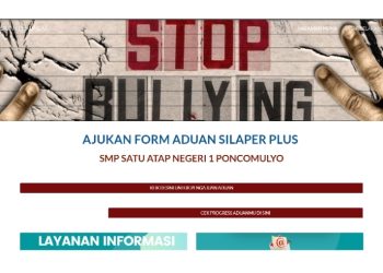 SILAPER PLUS Hadir, Pelaporan Perundungan dan Pelanggaran di SMP Satu Atap Negeri 1 Poncomulyo Kini Lebih Mudah dan Rahasia