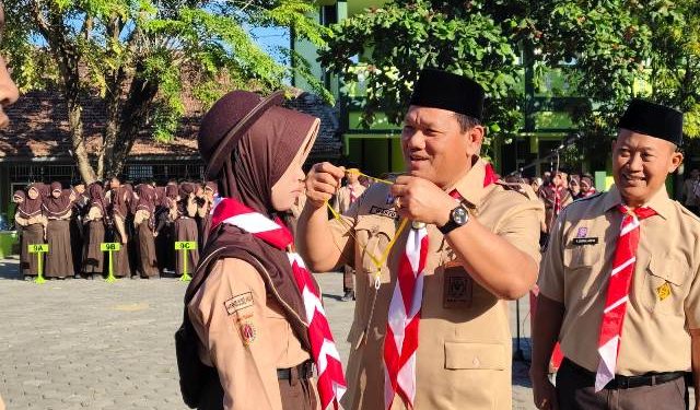 MTsN 1 Pati Deklarasikan Anti-Bullying Bersamaan Penerimaan Tamu Penggalang
