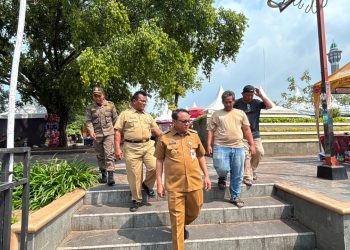 Plt Bupati Pati Soroti Kebersihan di Kawasan Pekan Kreasi