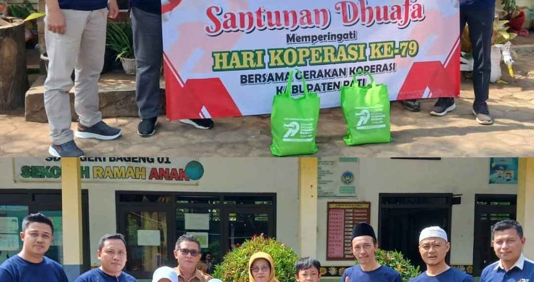 127 Paket Santunan Dibagikan, Gerakan Koperasi Pati Ingin HUT Koperasi ke-79 Tak Sekadar Seremonial