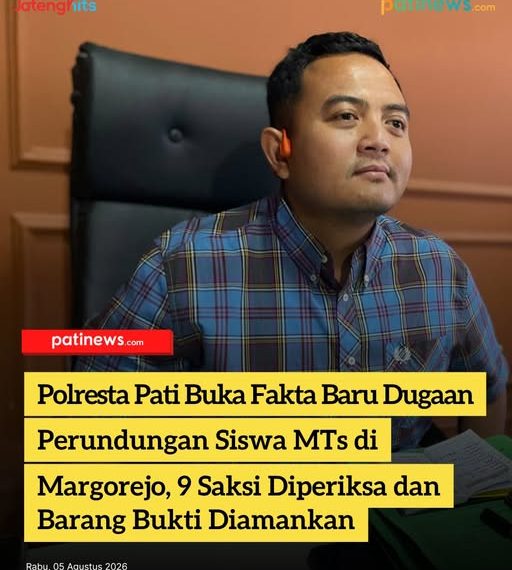 Polresta Pati Buka Fakta Baru Dugaan Perundungan Siswa MTs di Margorejo, 9 Saksi Diperiksa dan Barang Bukti Diamankan