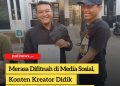 Merasa Difitnah di Media Sosial, Konten Kreator Didik Resmi Lapor ke Polresta Pati