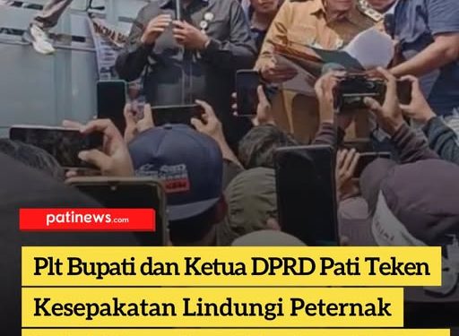 Plt Bupati dan Ketua DPRD Pati Teken Kesepakatan Lindungi Peternak Lokal, Haramkan Telur Luar Daerah Masuk