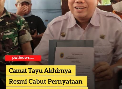 Camat Tayu Akhirnya Resmi Cabut Pernyataan Larangan Sound Horeg‼️