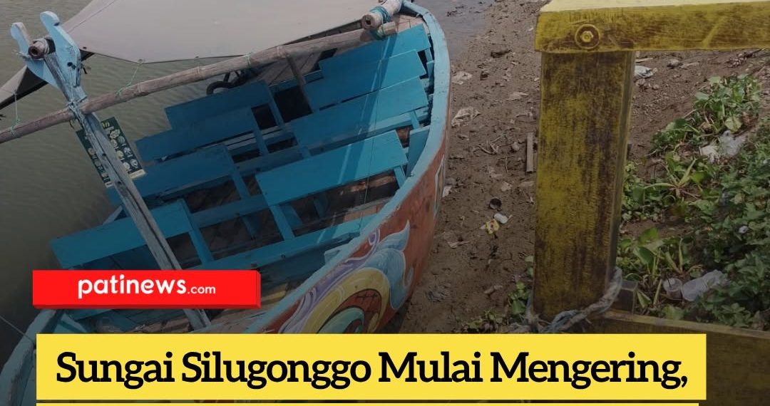 Sungai Silugonggo Mulai Mengering, Warga Pati Khawatir Pertanian dan Pasokan Air Baku Terancam