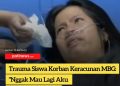 Trauma Siswa Korban Keracunan MBG: "Nggak Mau Lagi Aku Makan MBG, Pak!" 