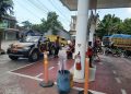 Patroli Polres Rembang Intensif di SPBU, Antisipasi Kelangkaan BBM dan Tindak Kejahatan Saat Libur Akhir Pekan
