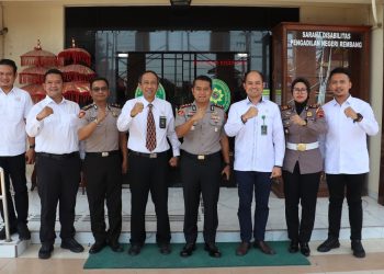 Perkuat Sinergitas Penegakan Hukum, Kapolres Rembang Silaturahmi ke Pengadilan Negeri Rembang
