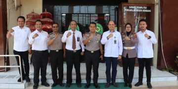 Perkuat Sinergitas Penegakan Hukum, Kapolres Rembang Silaturahmi ke Pengadilan Negeri Rembang
