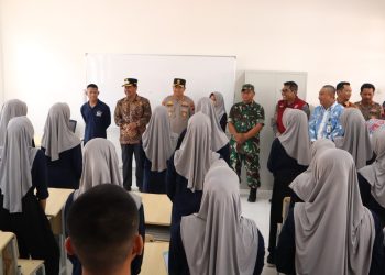 Forkopimda Rembang Monitoring MPLS dan Taruna Bhakti Akpol-Akademi TNI 2026 di Sekolah Rakyat Terintegrasi 1