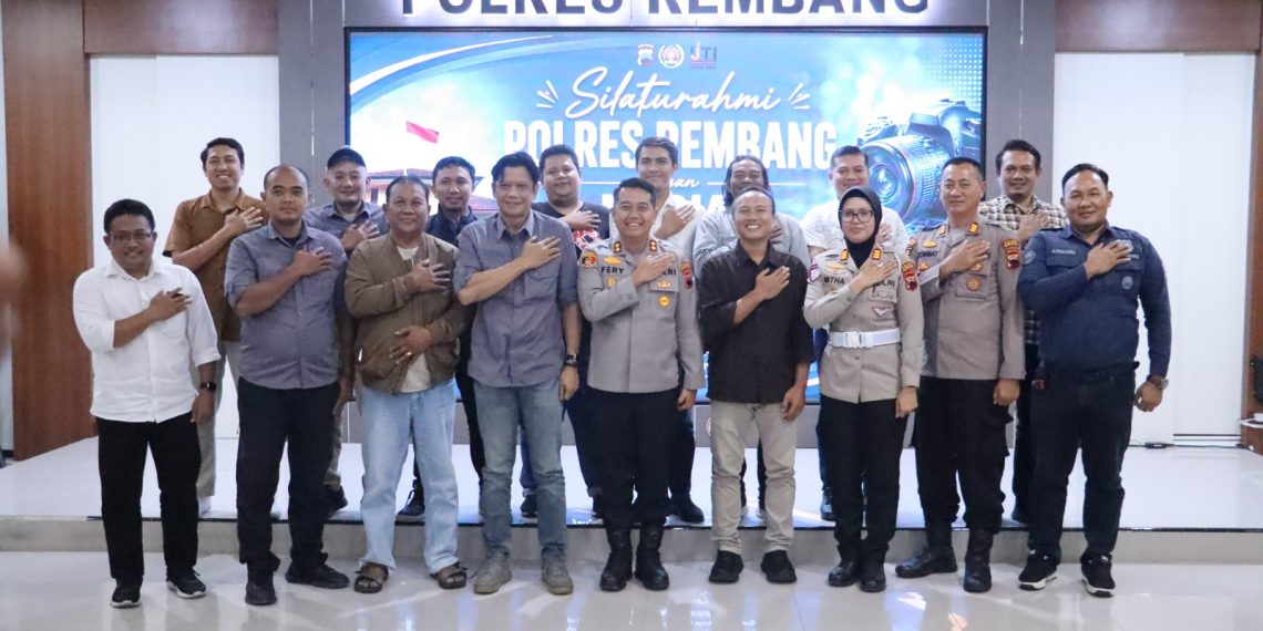 Kapolres Rembang Terima Kunjungan Silaturahmi Awak Media, Perkuat Sinergitas dan Kemitraan