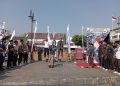 Polres Rembang Amankan Kegiatan Rekonstruksi Budaya “Sumpah Setia Perang Lasem 1750”, Berlangsung Aman dan Kondusif