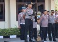Apel Pagi, Kapolres Rembang Tekankan 3 Kunci Utama dalam Melayani Masyarakat