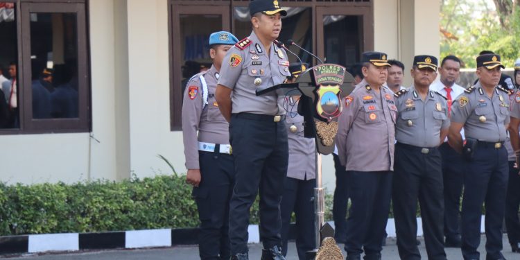 Apel Pagi, Kapolres Rembang Tekankan 3 Kunci Utama dalam Melayani Masyarakat