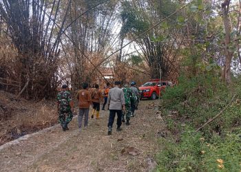 Sinergitas Polri, TNI, BPBD dan Relawan Cegah Karhutla di Wilayah Rembang