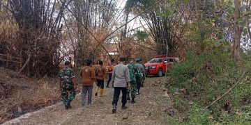 Sinergitas Polri, TNI, BPBD dan Relawan Cegah Karhutla di Wilayah Rembang