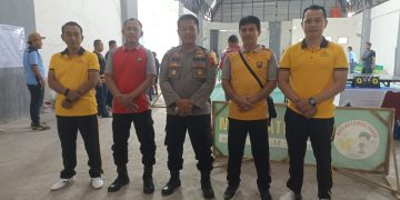 Kabag SDM Polres Rembang Hadiri Turnamen Tenis Meja Antar OPD