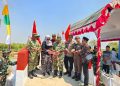 Zoom Meeting Peresmian Jembatan Gantung dan Sumur Bor Serentak, Polres Rembang Hadiri Peresmian Jembatan di Kaliori