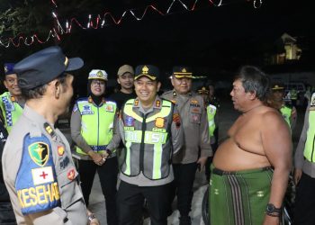 Kapolres Rembang Pimpin Patroli KRYD Malam Minggu, Pastikan Kota Aman dan Kondusif