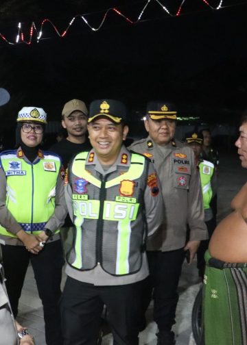 Kapolres Rembang Pimpin Patroli KRYD Malam Minggu, Pastikan Kota Aman dan Kondusif