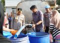 Polres Rembang Kembali Salurkan 50 Ribu Liter Air Bersih, Hadir di Tengah Warga yang Dilanda Kekeringan