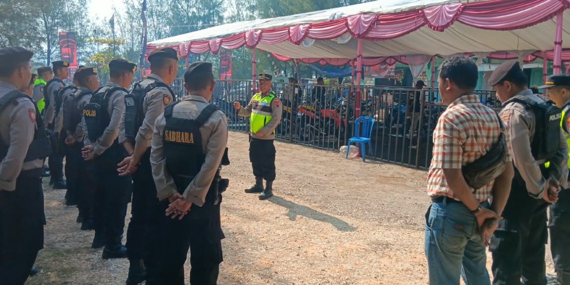 Pengamanan 2 Stroke Gathering, Polsek Lasem Pastikan Kegiatan Berjalan Aman dan Tertib