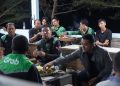 Kapolres Rembang Silaturahmi ke Pangkalan Ojek Online Grab, Jaga Kondusivitas Wilayah