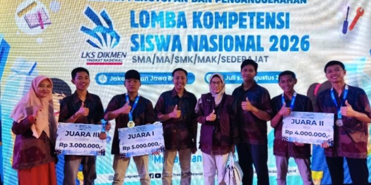 Empat Medali Nasional Berhasil Diraih, SMK Tunas Harapan Pati Kembali Harumkan Jawa Tengah di Kancah Nasional