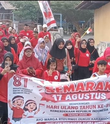 Keseruan Aneka Lomba Agustusan Warga Karangdowo 