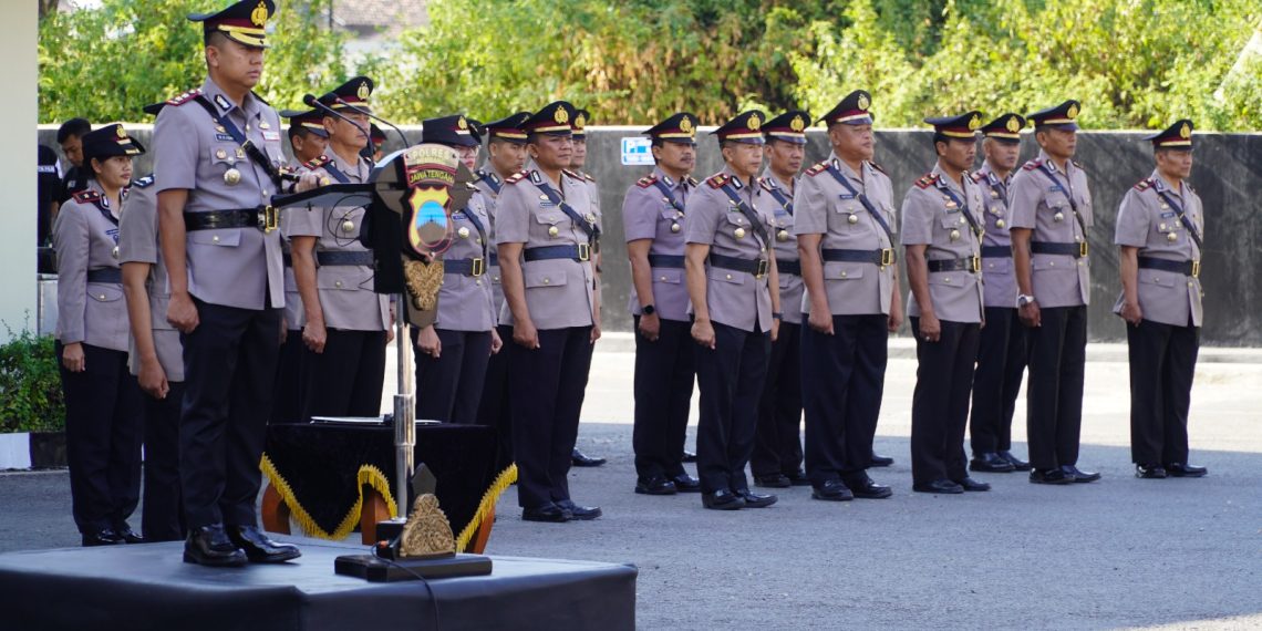 Semangat Hari Juang Polri Menggelora, Kapolres Rembang Ajak Personel Lanjutkan Perjuangan