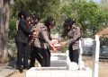 Kasatlantas Polres Rembang Pimpin Ziarah dan Tabur Bunga di TMP Giri Bakti Sambut Hari Polwan ke-78